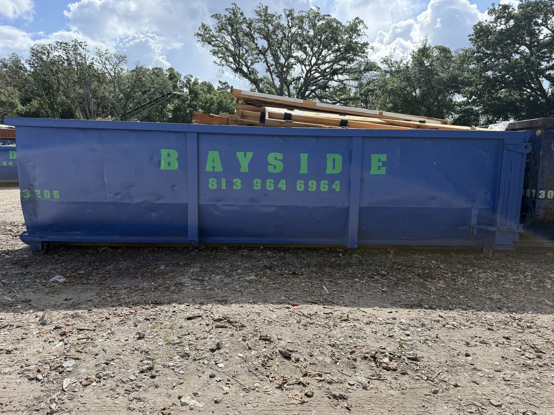 40 yard roll off dumpster Tampa Bay